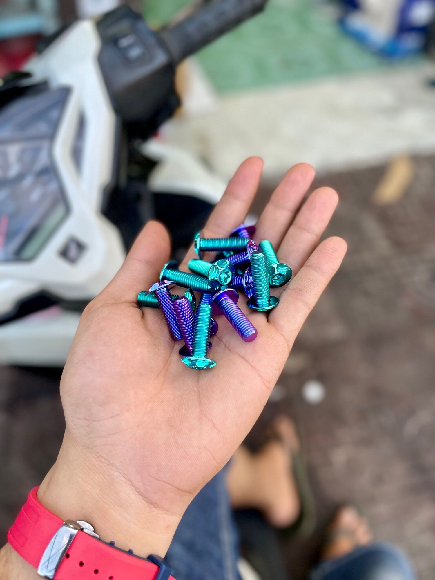 Ốc GR5 Nhôi sao 2 tầng