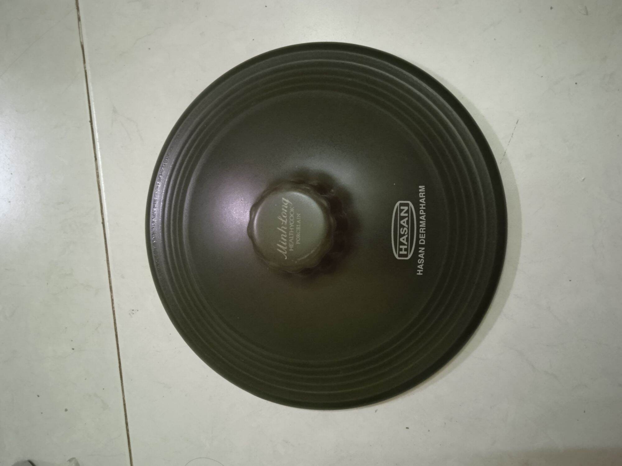 Nắp nồi sứ dưỡng sinh Minh Long 19cm)