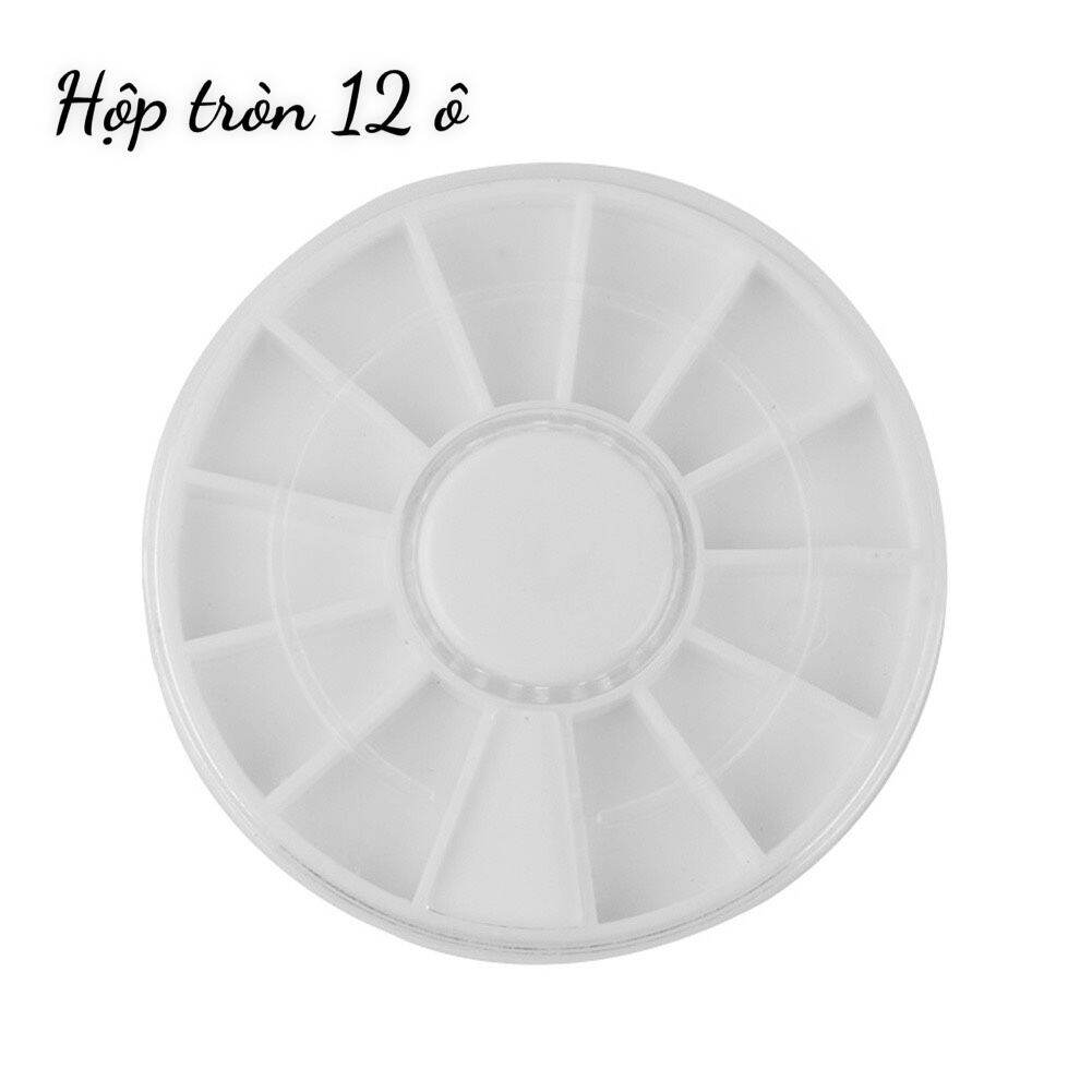 Hộp pan màu / khay pan màu chiết màu sơn gel màu sơn vẽ pha màu sơn 24 ô
