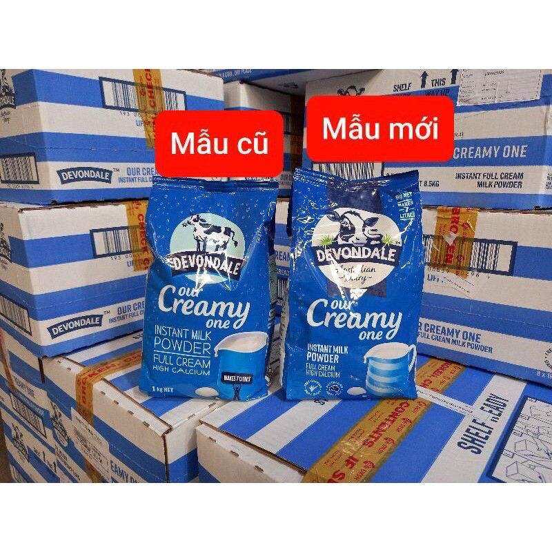 Sữa Bột Devondale full Cream 1 kg
