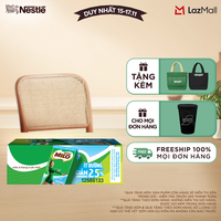 [ƯU ĐÃI THÁNG 11] [Giao hàng toàn quốc] Sữa lúa mạch Nestlé® MILO® ít đường thùng 48 hộp x 180ml (12x4x180ml)