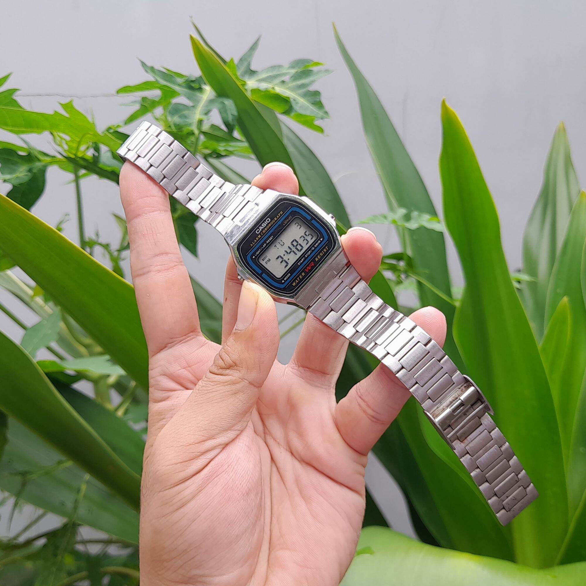 Đồng hồ Vintage Casio A164W Nam Nữ đeo được