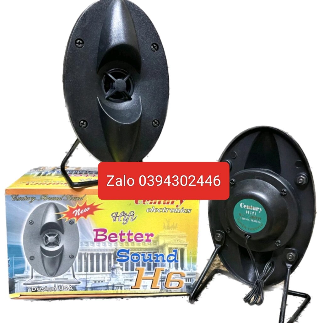 LOA THẠCH ANH SIÊU TREBLE Century H6 Loại tốt