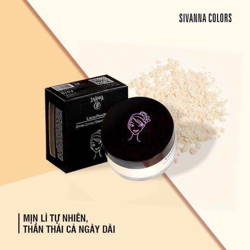 Phấn Phủ Sivana Kiềm Dầu Dạng Bột 20g Loose Powder