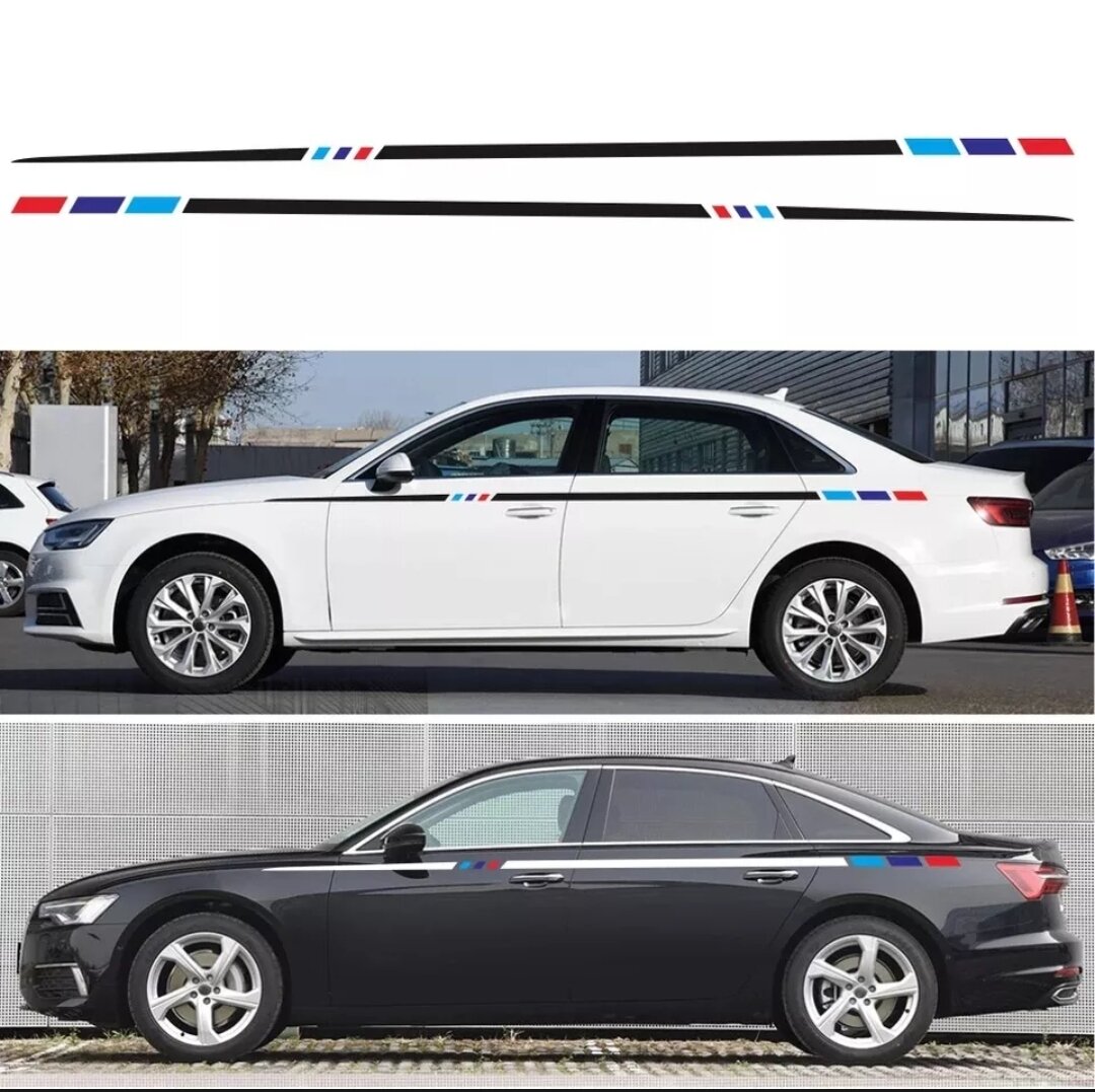 Tem chỉ dán sườn ô tô ms01