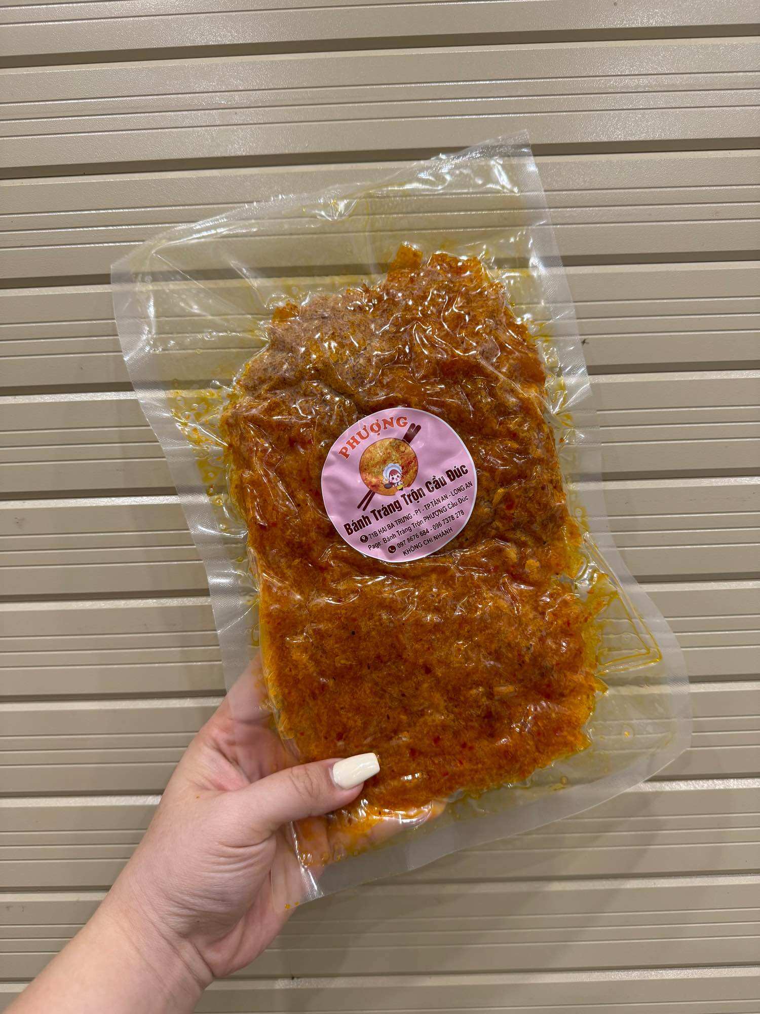 Combo 3 gói 500g - bánh tráng trộn phượng cầuđúc chính gốc long an