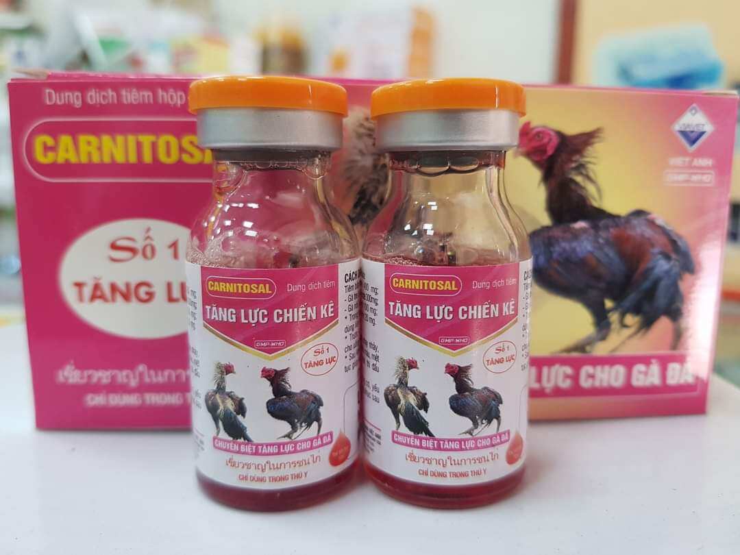 Carnitosal 10nl tăng lực - tăng bo cho chiến kê