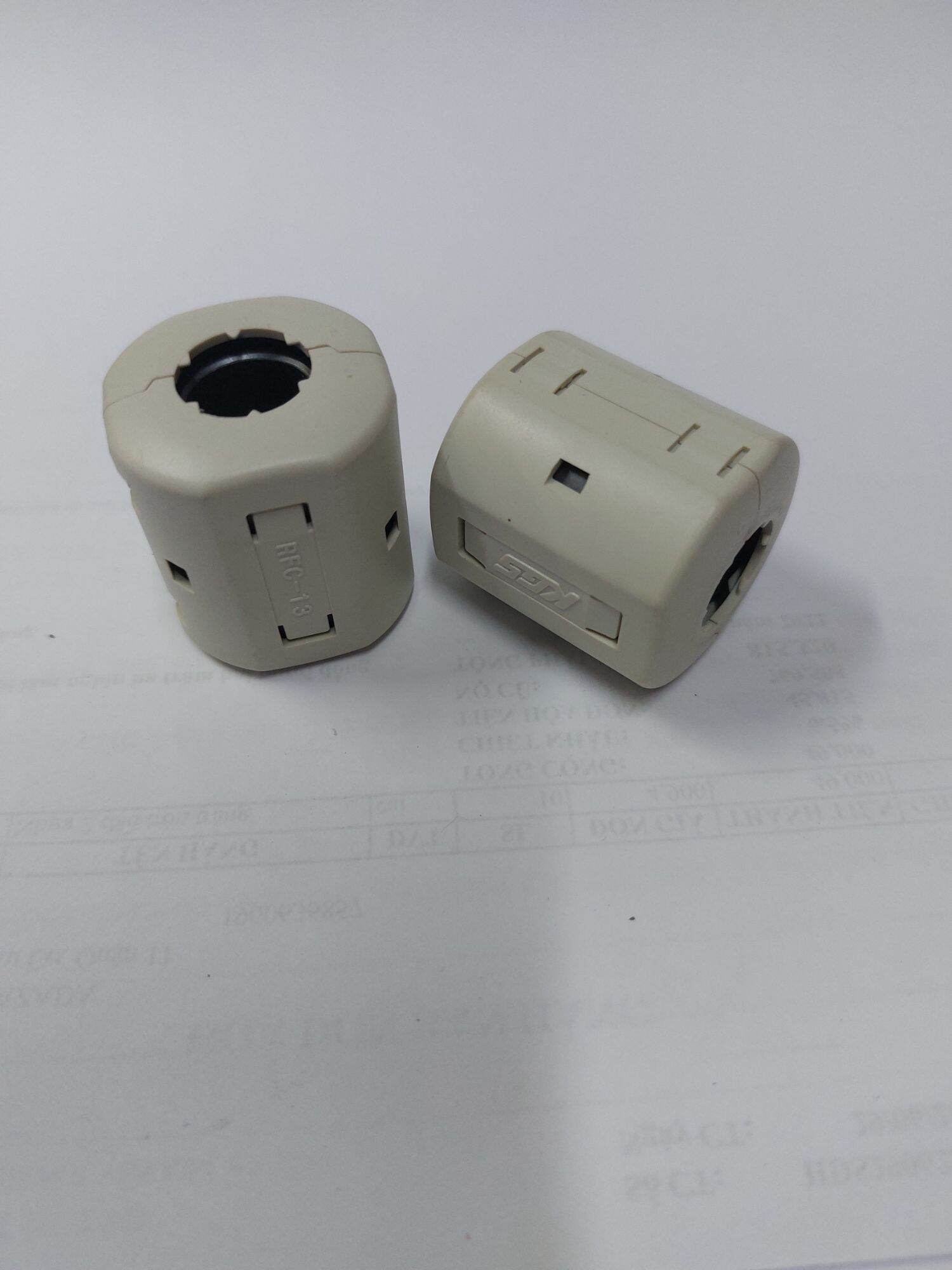 Combo 2 cục feriite chống nhiễu, khử từ 13.5mm