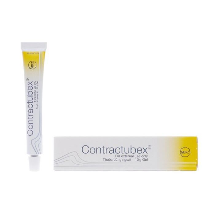 Hô trợ làm mờ sẹo contractubex 10g
