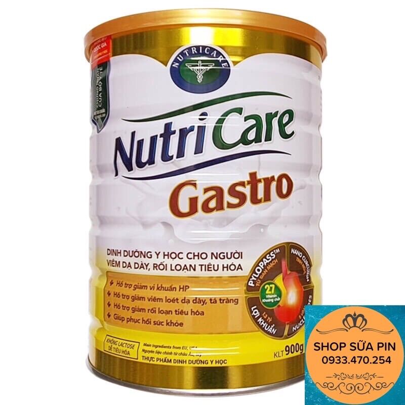 Sữa bột Nutricare Gastro lon 900g
