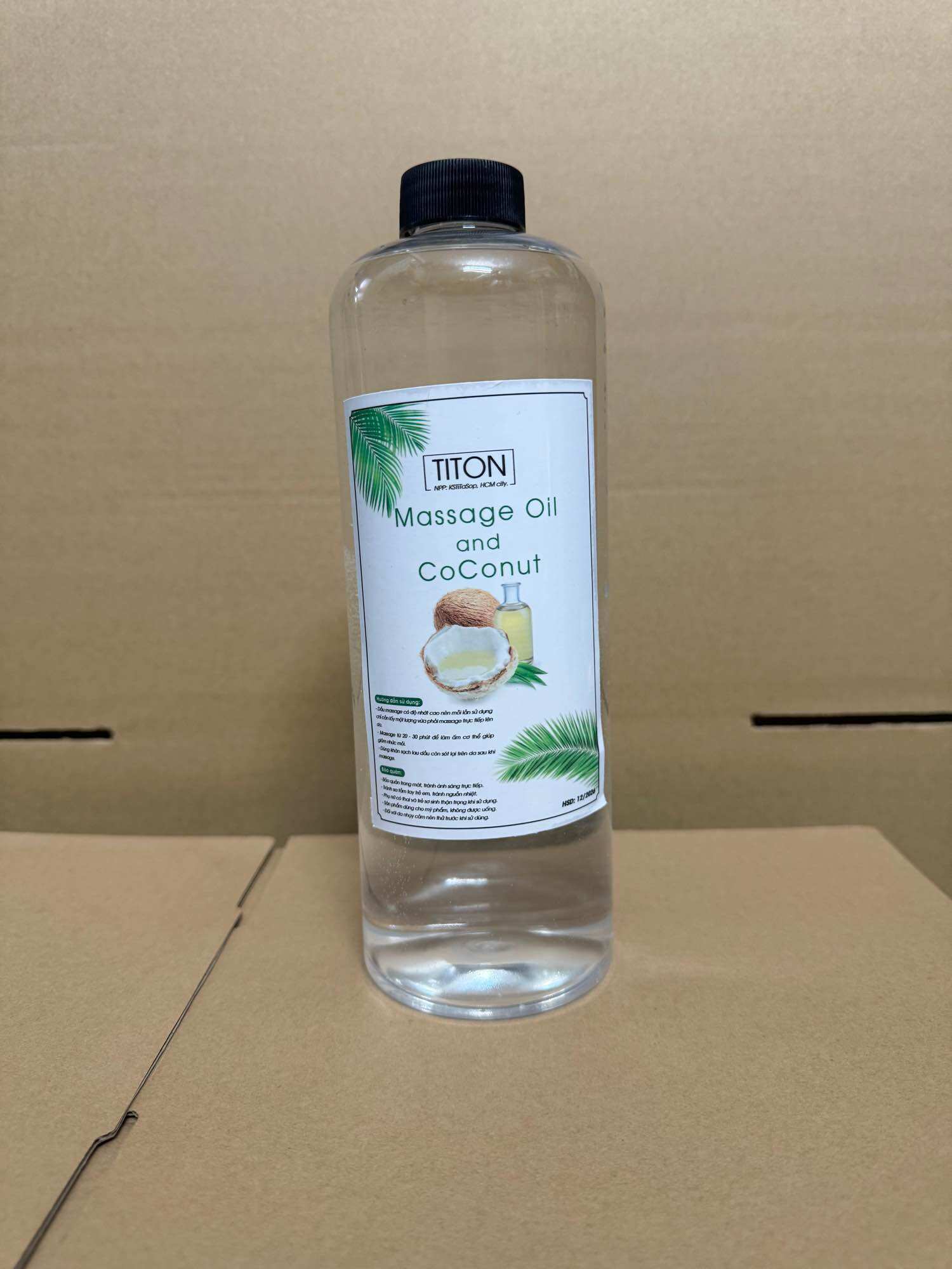 Dầu Massage Body Dừa 1000ml