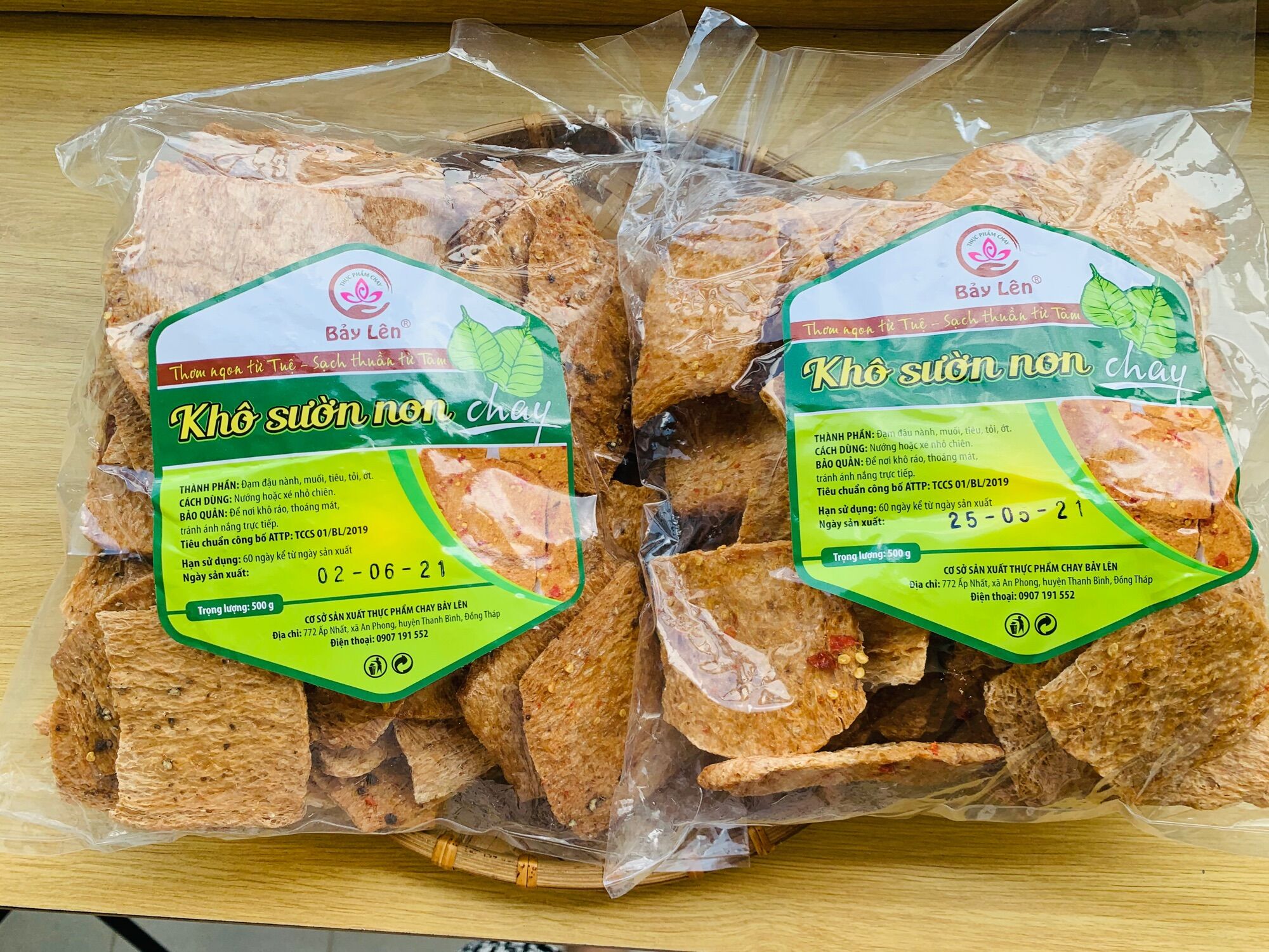 KHÔ SƯỜN NON CHAY VỊ TIÊU
