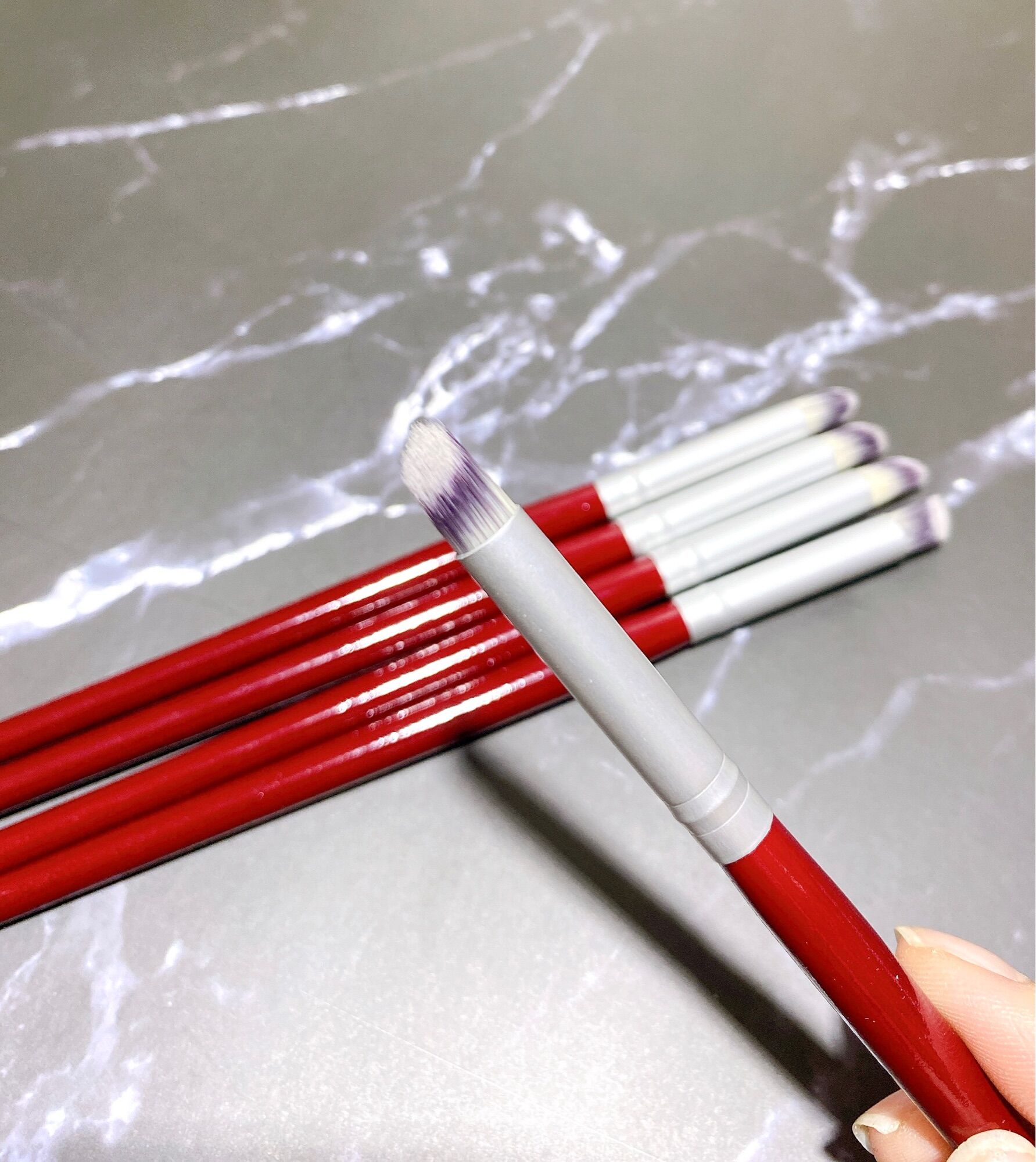 Cọ ombre, cọ dặm nail loại 1 lông mềm