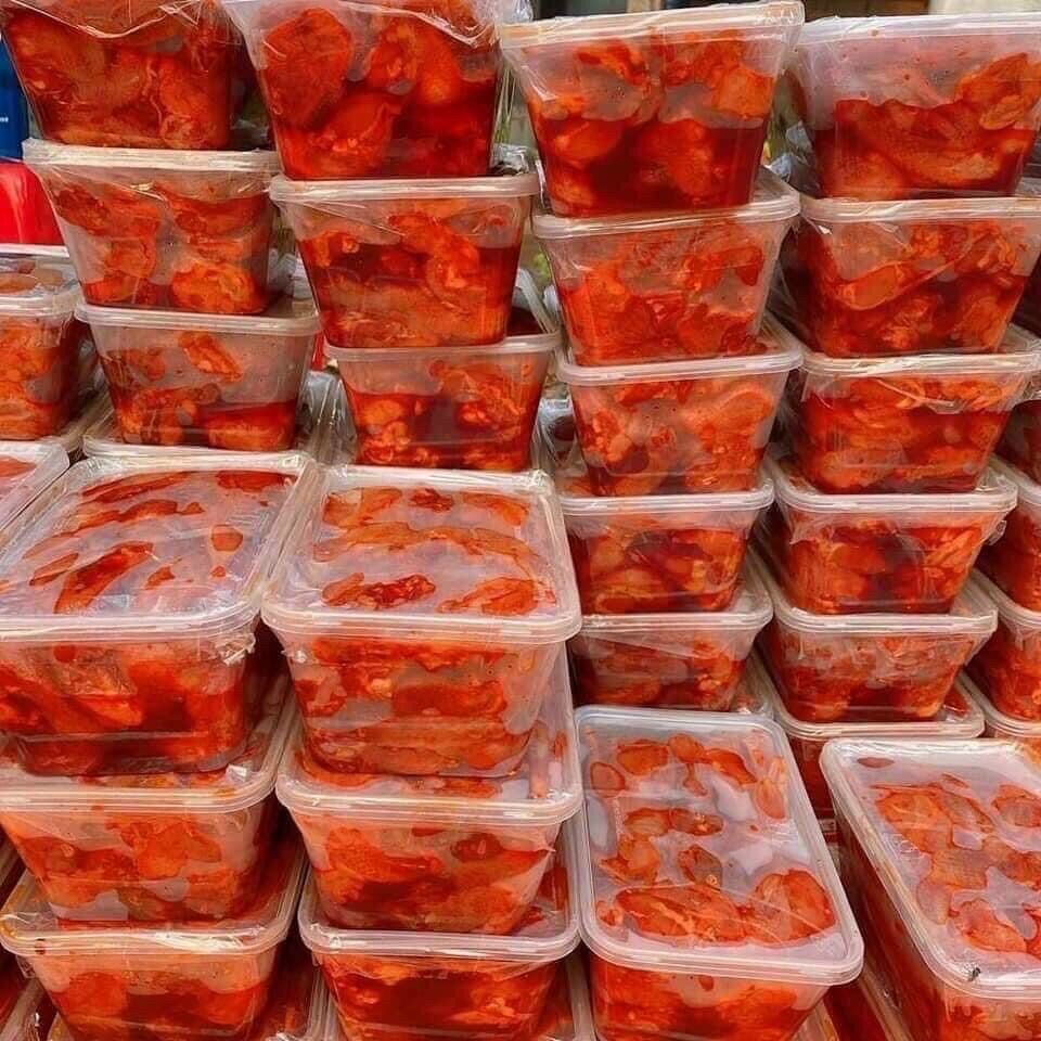 Hộp 800gr Chim cút ướp sẵn (hỏa tốc 2h tphcm)