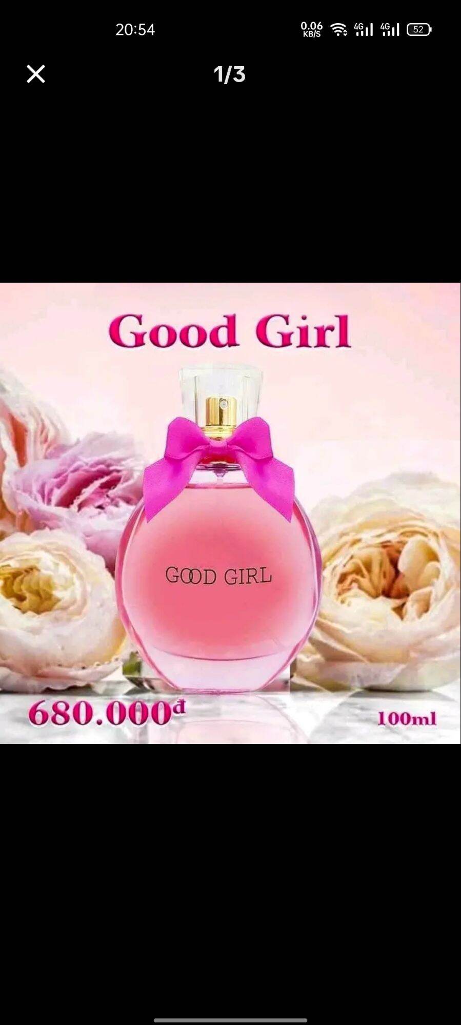 Nước Hoa Nữ Charme Good Girl 100ml