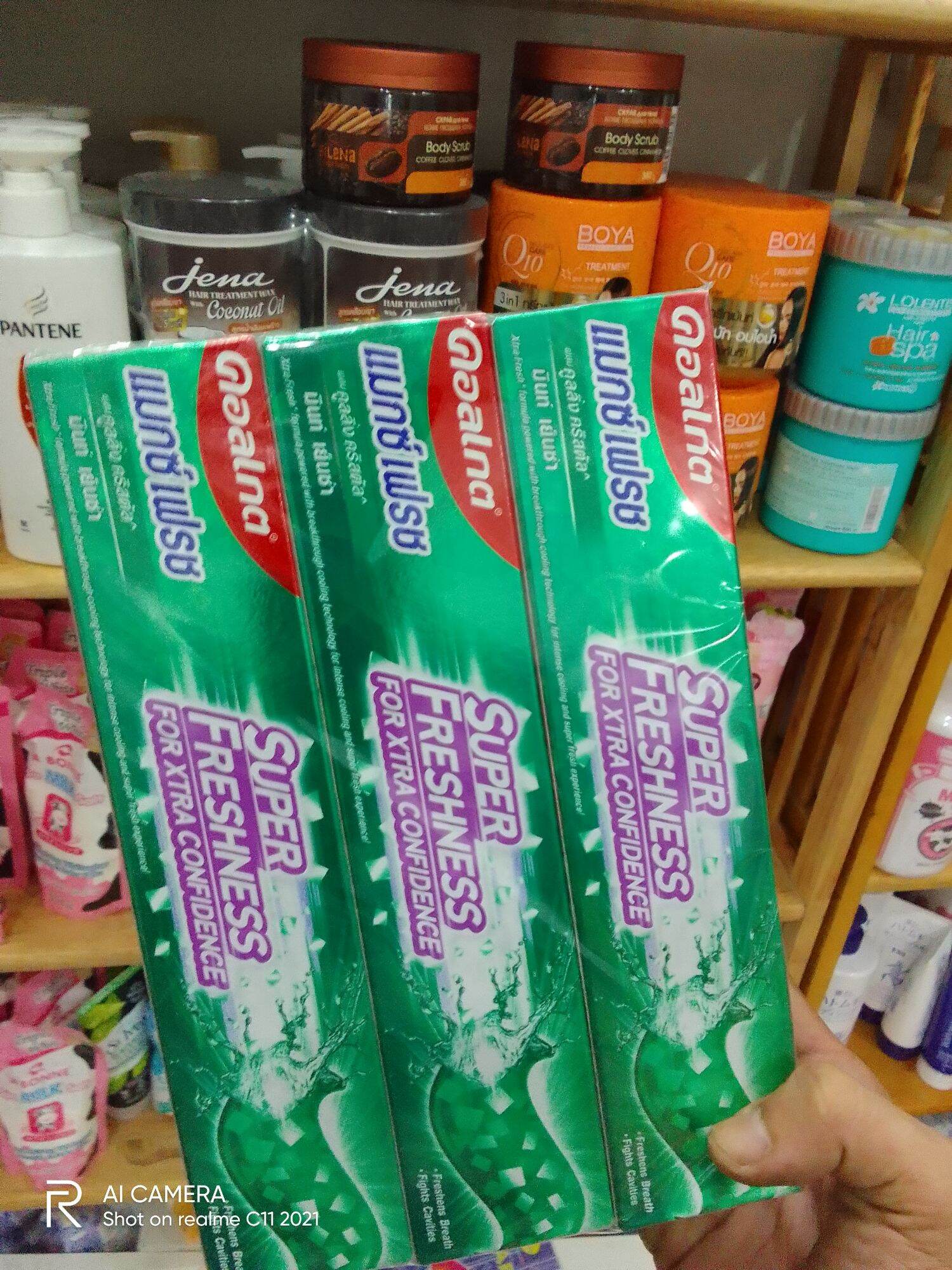 Combo 6 Kem đánh răng Colgate Maxfresh Thái Lan 160g