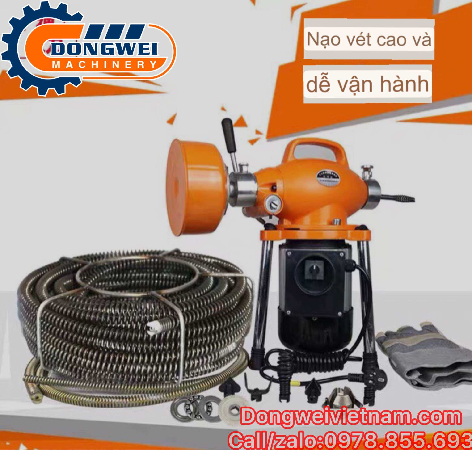 máy thông tắc cống GQ80 _900w