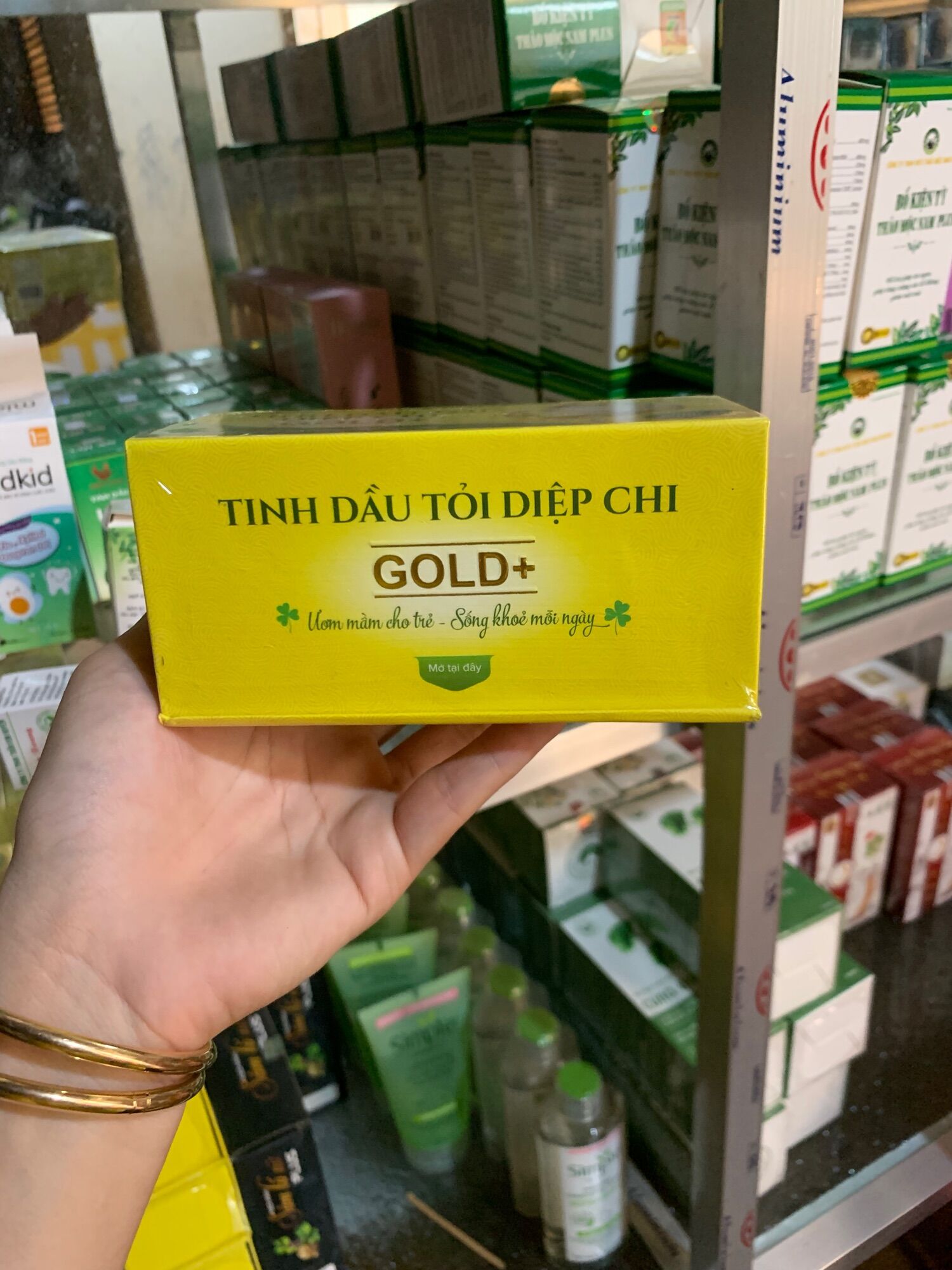 TINH DẦU TỎI DIỆP CHI GOLD+ 30ml