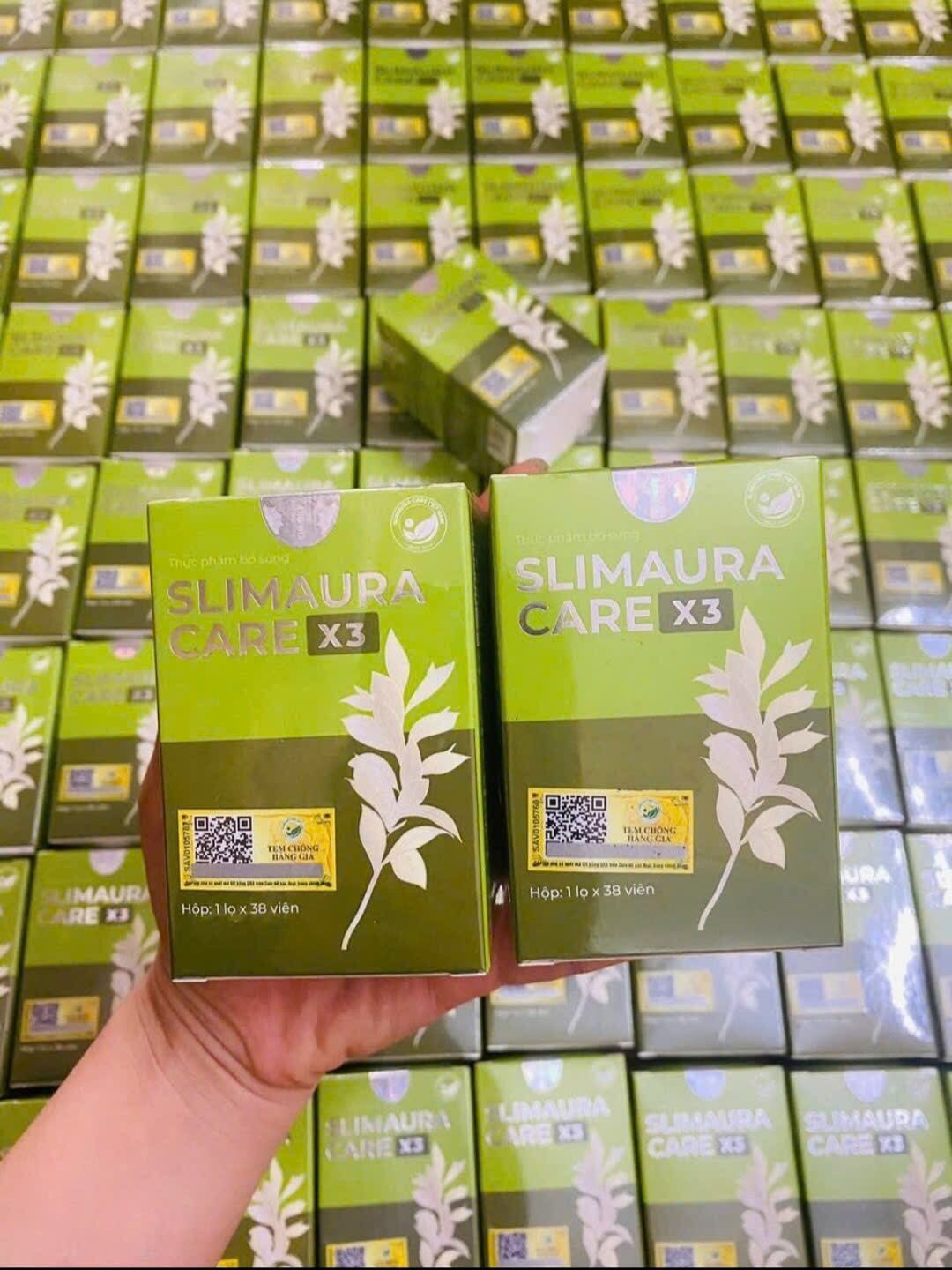 Trà Thảo Mộc Slimaura Care X3 mẫu mới