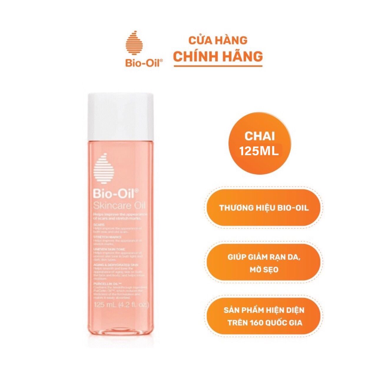 Bio oil dầu thoa giảm rạn da, mờ sẹo dùng được cho bà bầu và mẹ cho con bú