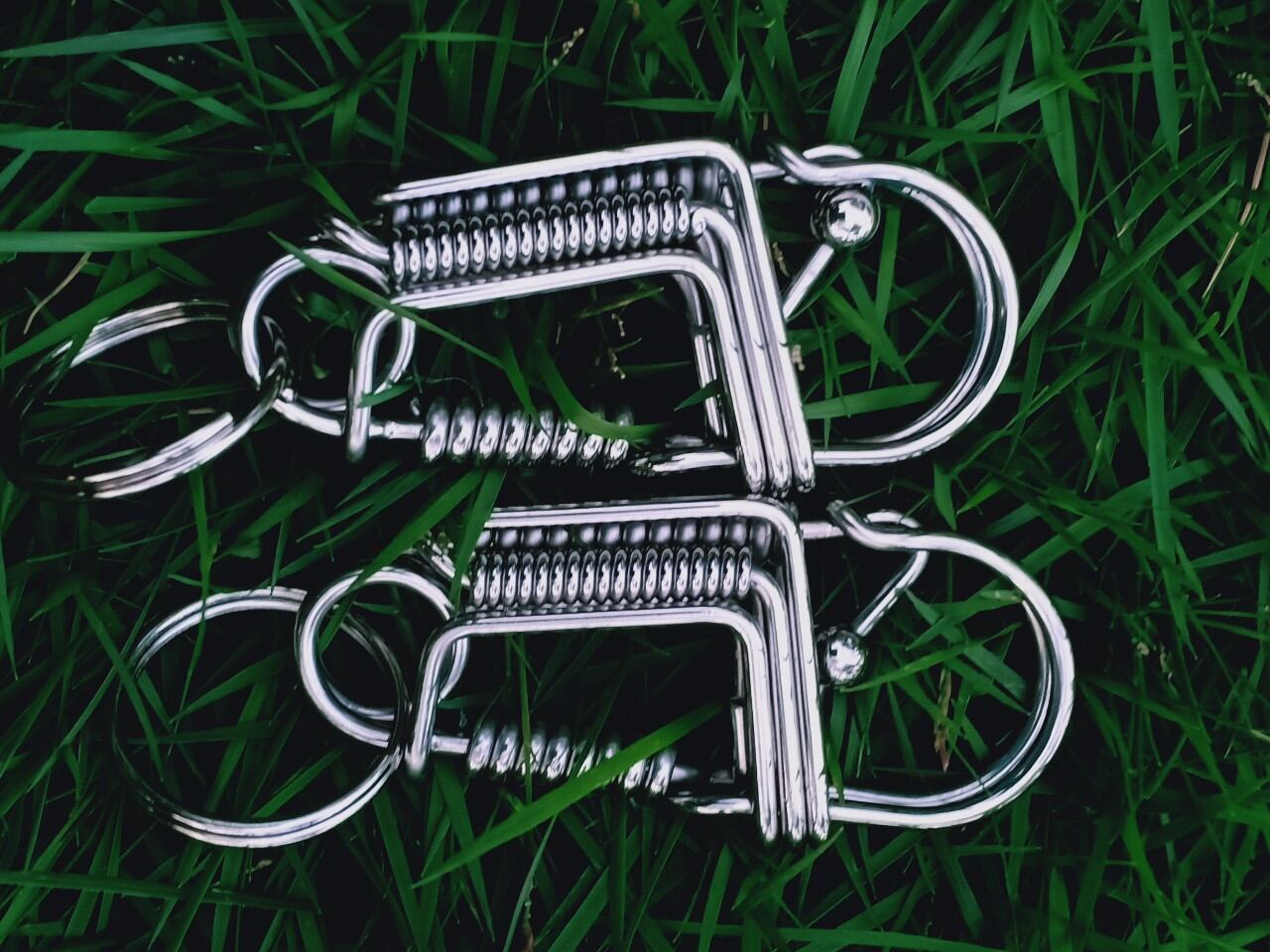Móc khóa inox phối bi