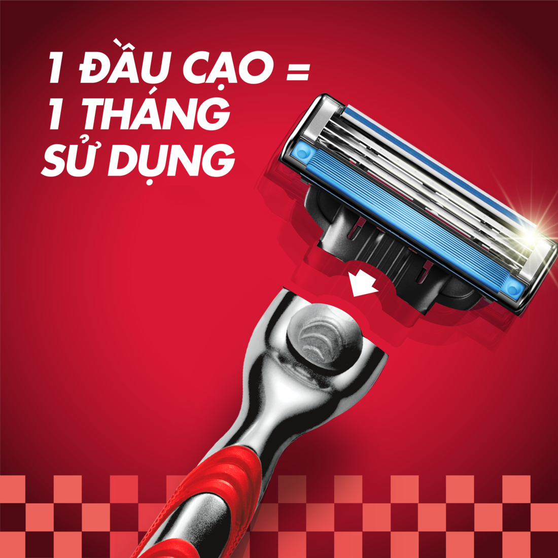 Bộ Dao Cạo Nam GILLETTE Mach3 Fresh