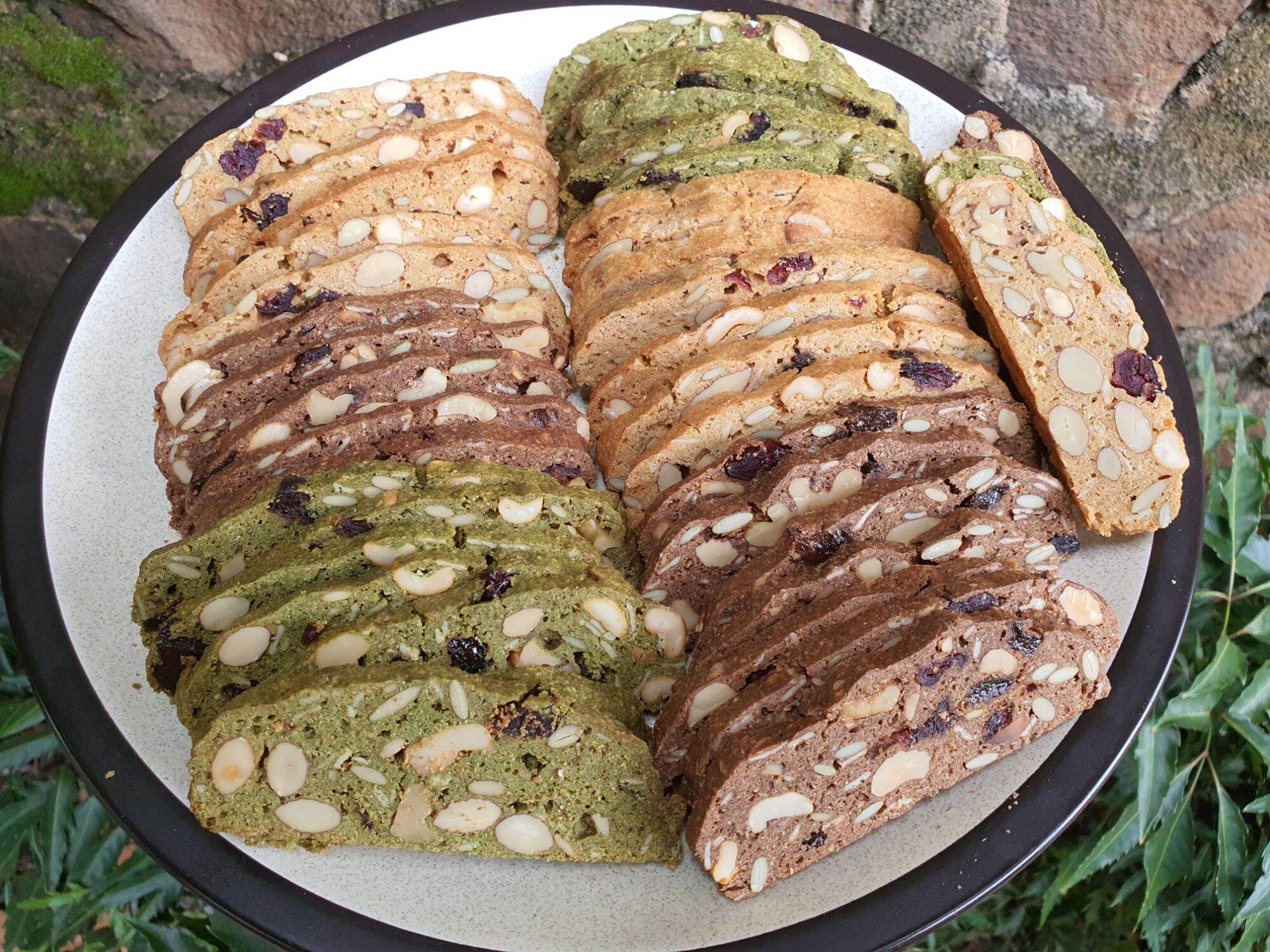 Bánh Biscotti - 100% bột nguyên cám - 250gr
