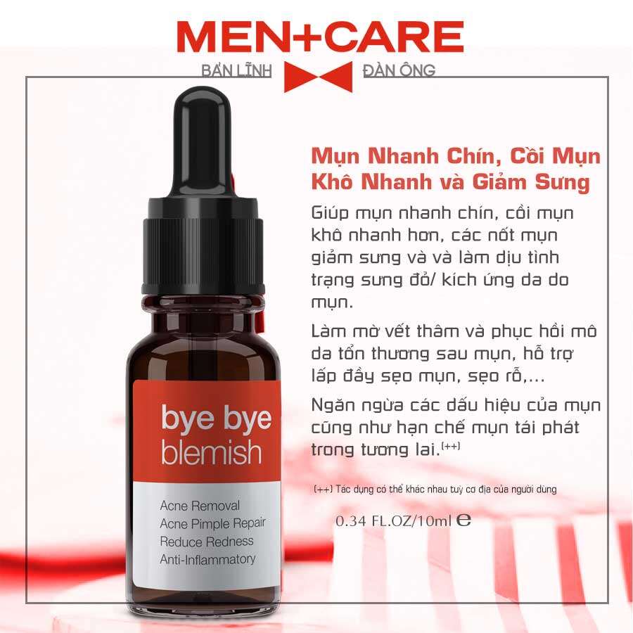 LANGCE TINH CHẤT CHẤM MỤN COLLAGEN+ ĐẸP DA 10ml cho Nam