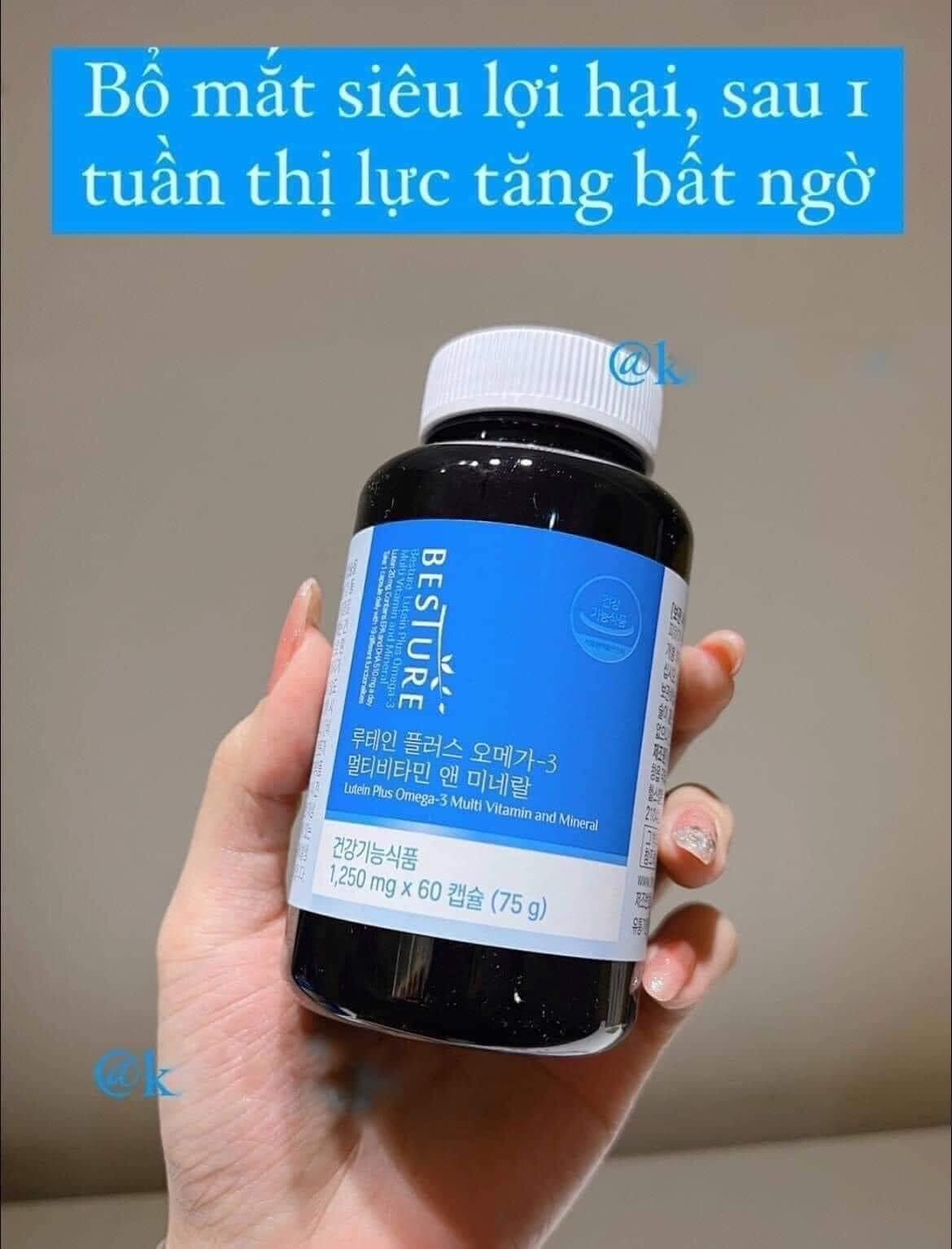 Viên sáng mắt BESTURE 60viên Hàn Quốc