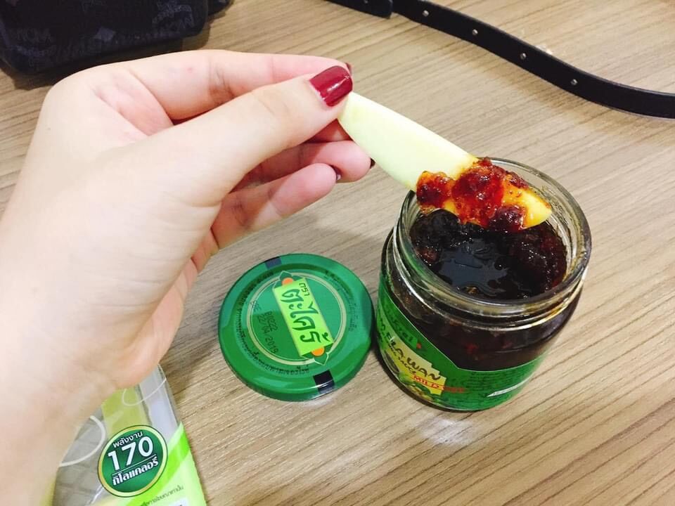 mắm ruốc chấm trái cây thái lan