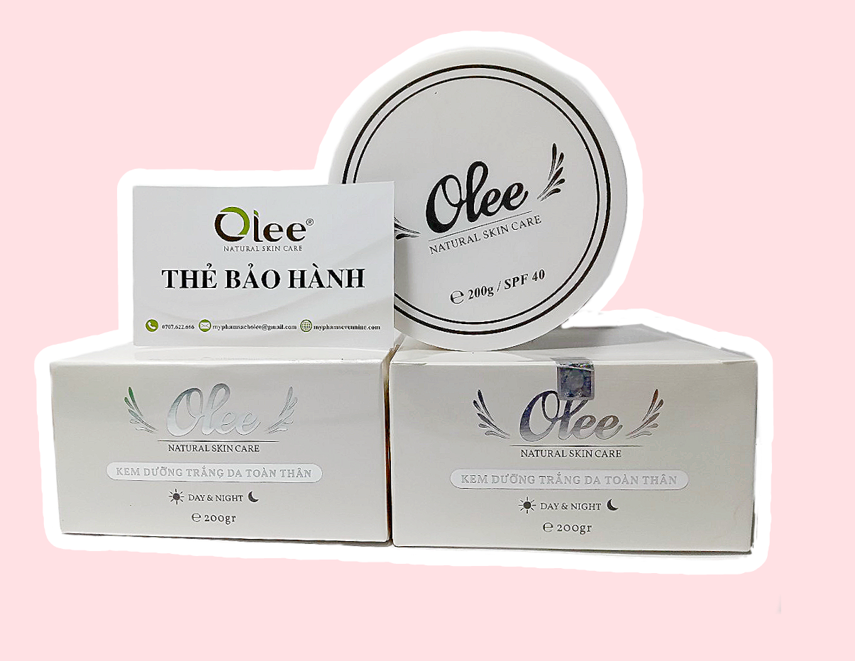 Kem dưỡng trắng da toàn thân OLEE