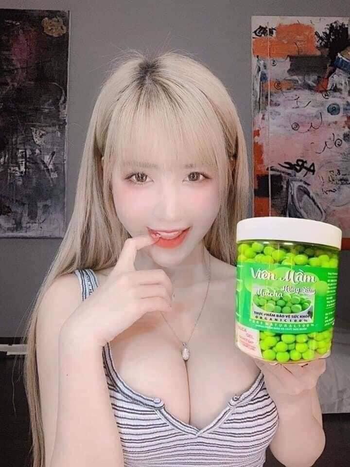 Mầm đậu nành matcha