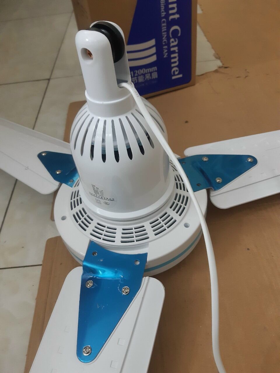 Quạt màn, quạt trần mini 220v 1200mm