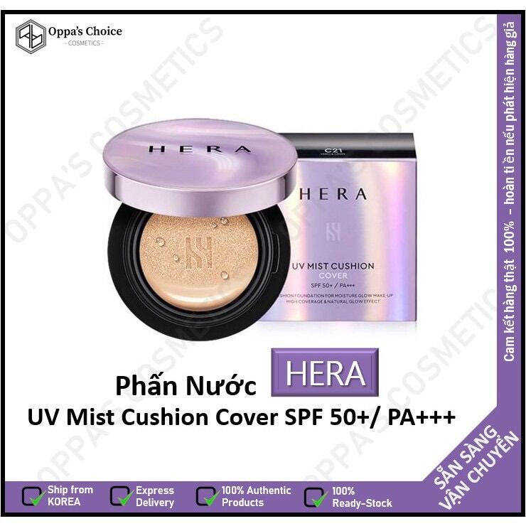 PHẤN NƯỚC HERA UV MIST CUSHION COVER SPF50+/PA+++