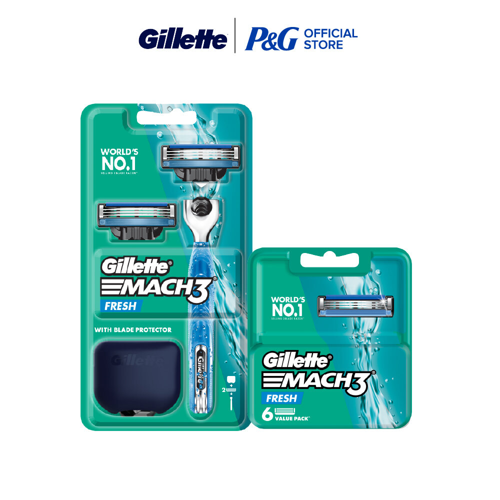 Bộ Dao Cạo Nam GILLETTE Mach3 Fresh