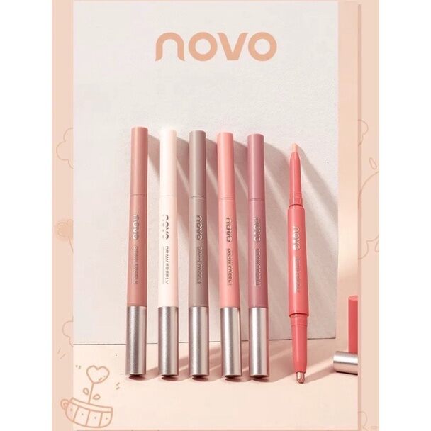 Bút nhũ mắt novo 2 đầu lấp lánh