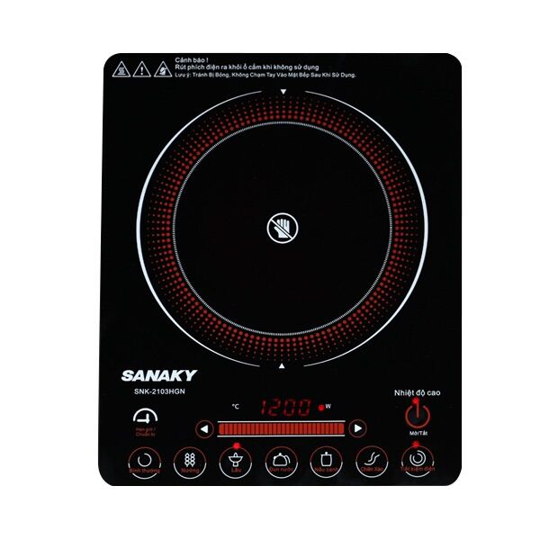 Bếp hồng ngoại sanaky snk-2103hgn - hàng chính hãng