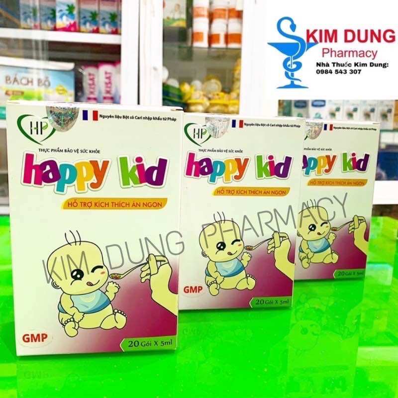 Happy kid (Hỗ Trợ ăn ngon cho trẻ) - Nhà Thuốc Kim Dung