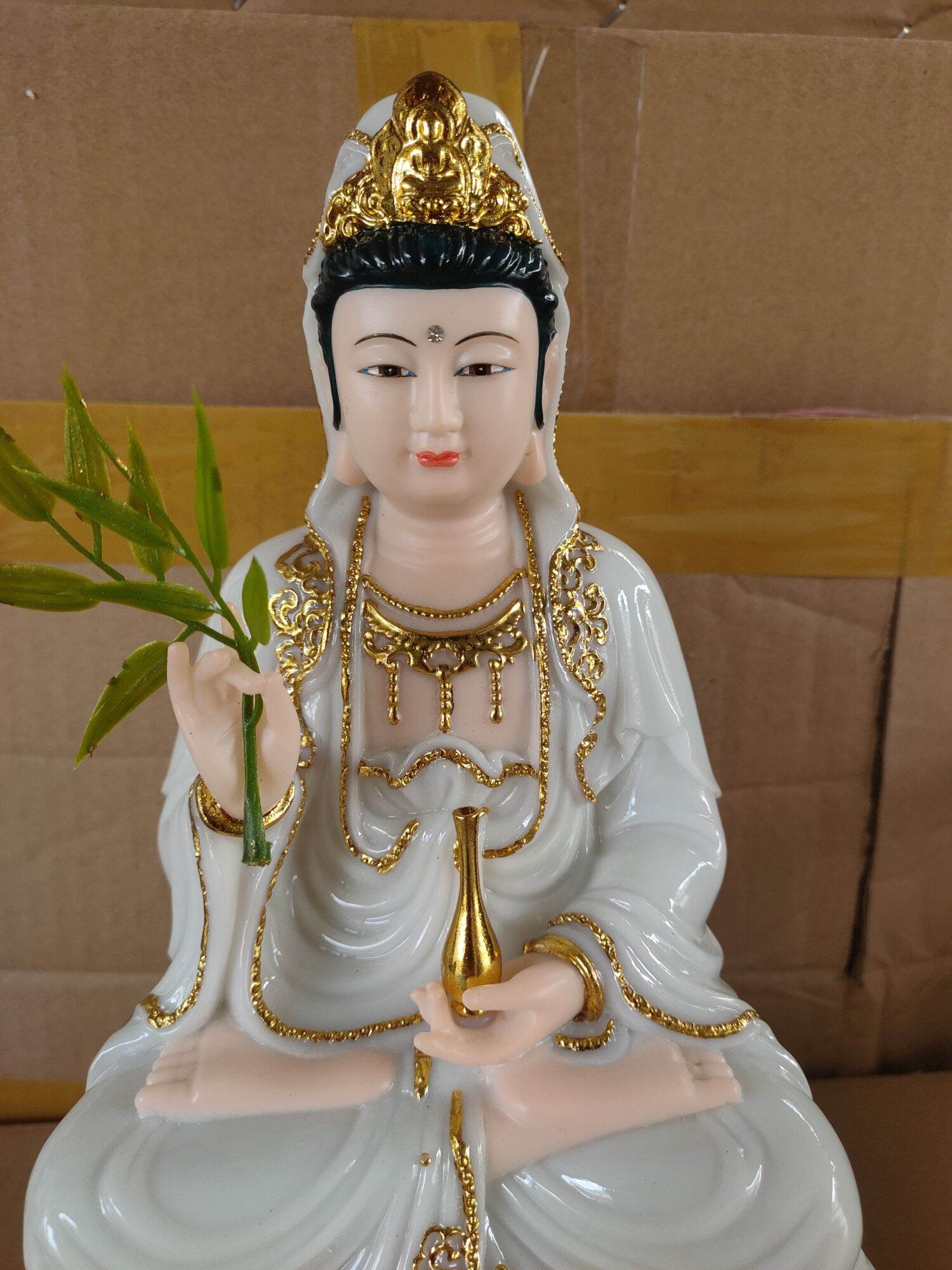 Tượng Quan Âm Bồ Tát cao 30cm