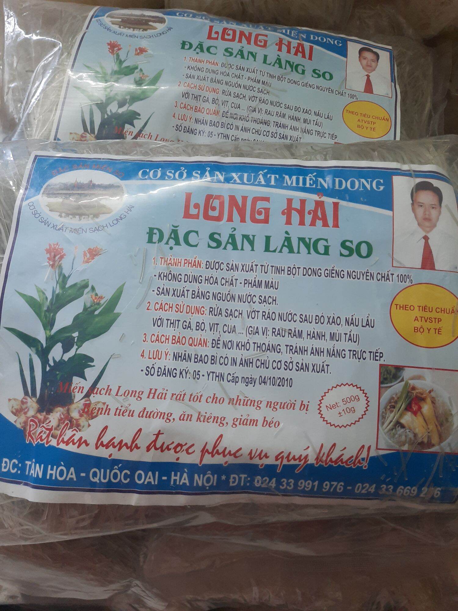 Miến dong Long Hải - đặc sản Làng So