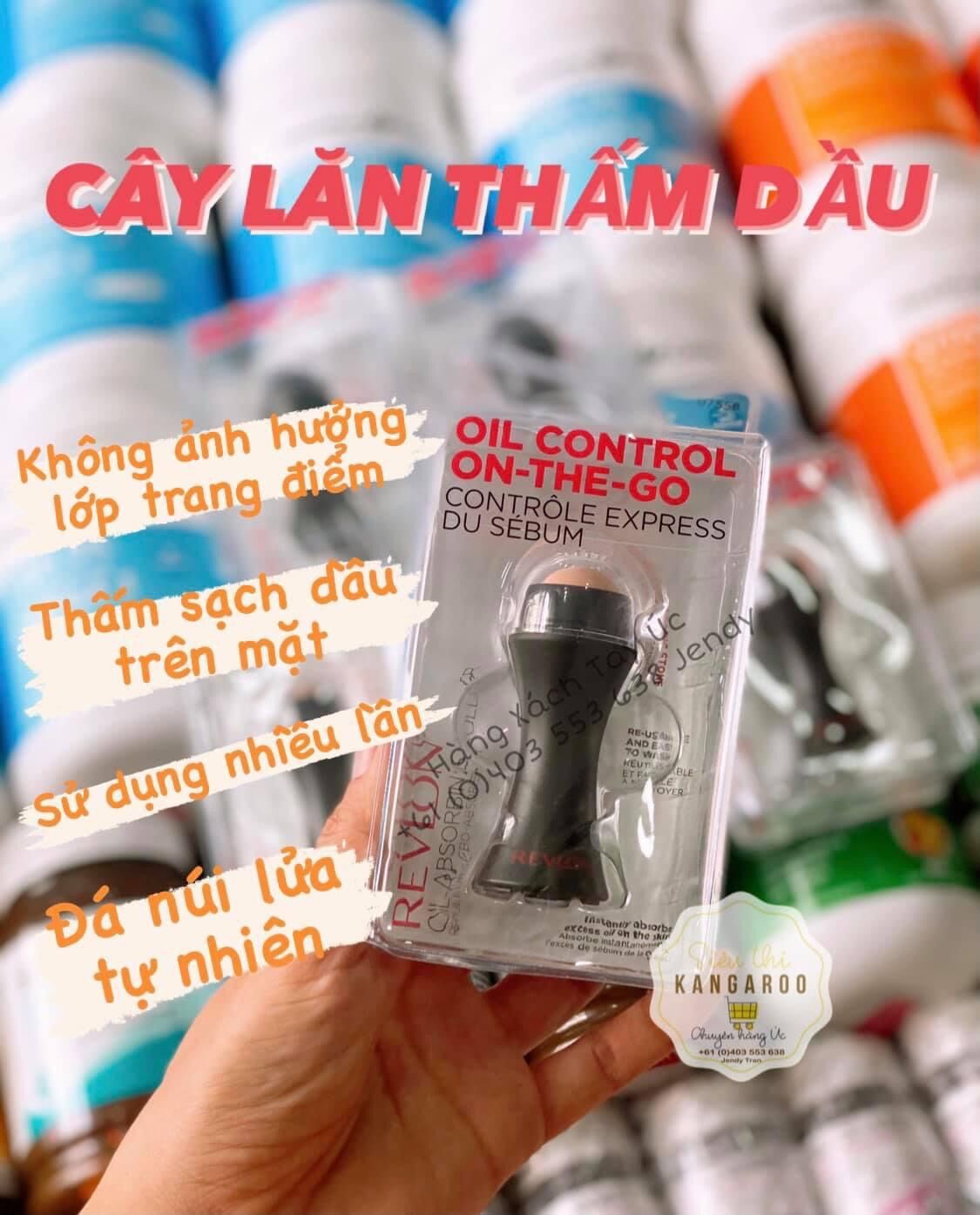 [HCM]Cây Lăn Thấm Dầu REVLON - Hàng Úc