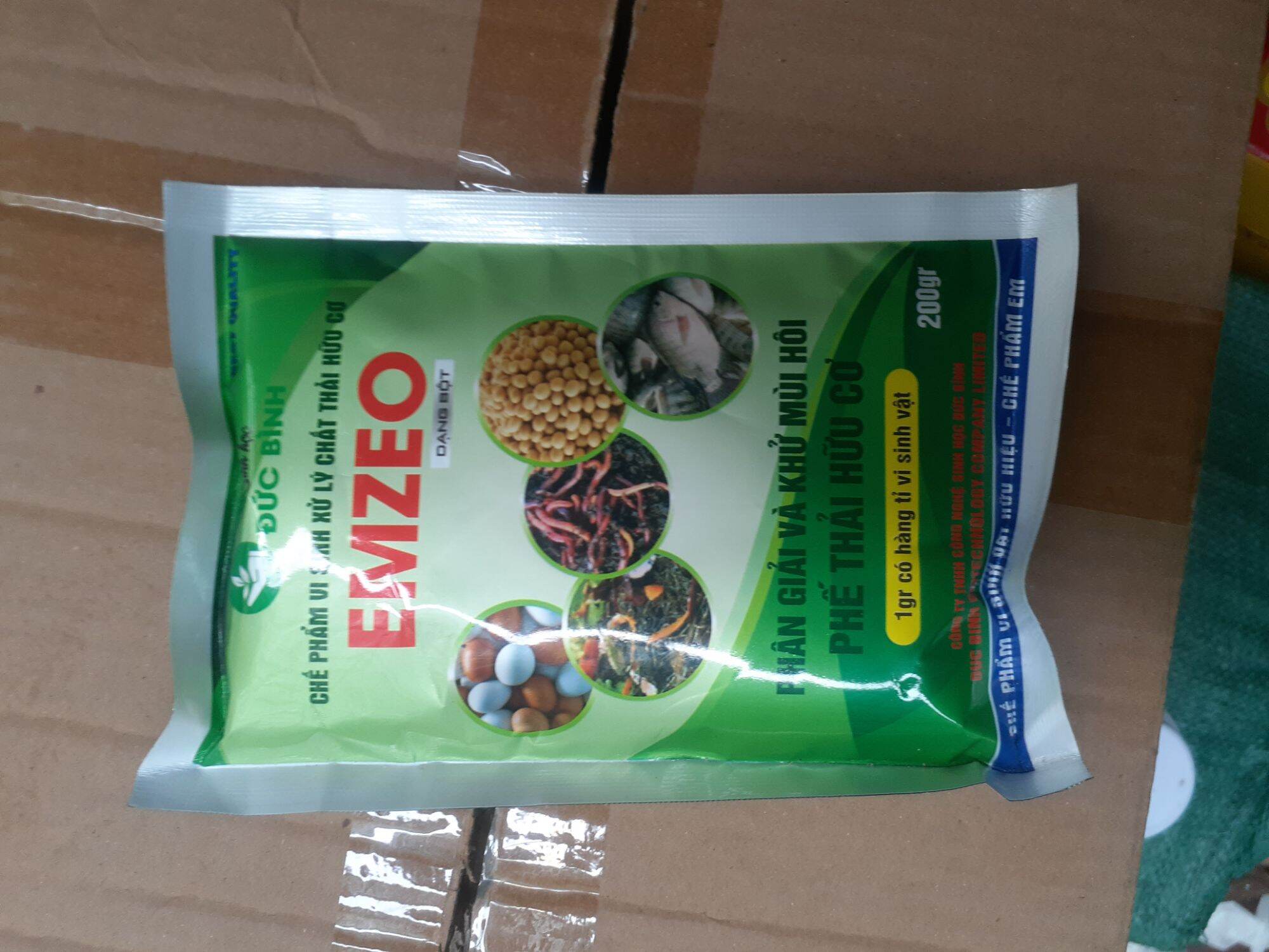 CHẾ PHẨM VI SINH EMZEO GÓI 200GR