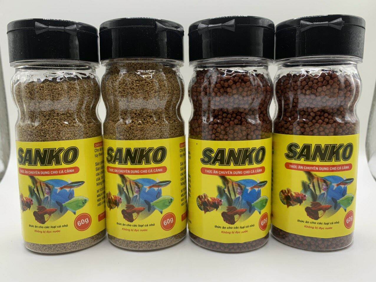 Cám sanko 60g : thức ăn chuyên dụng cho cá cảnh