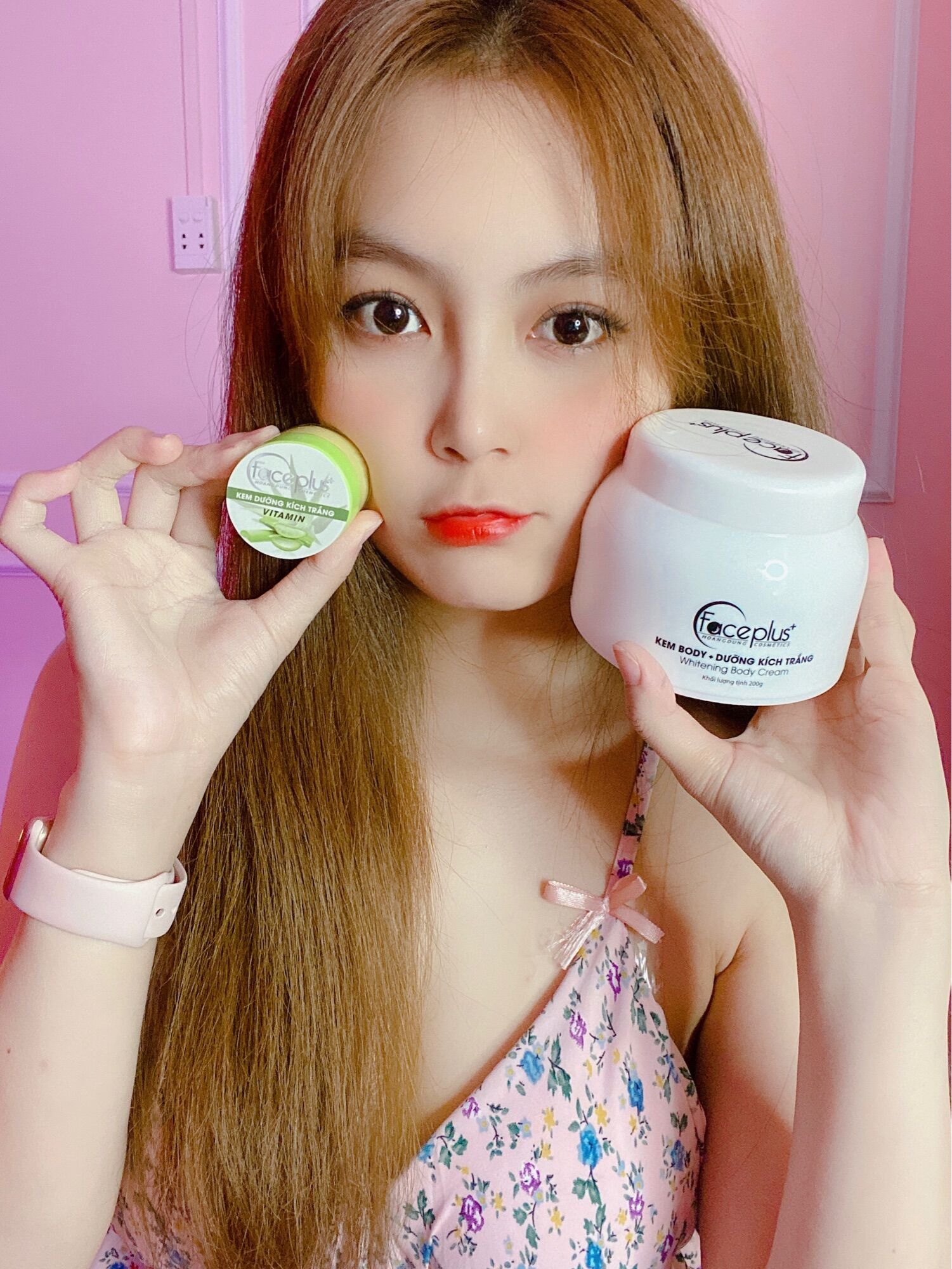 Kem dưỡng body combo kích trắng faceplus