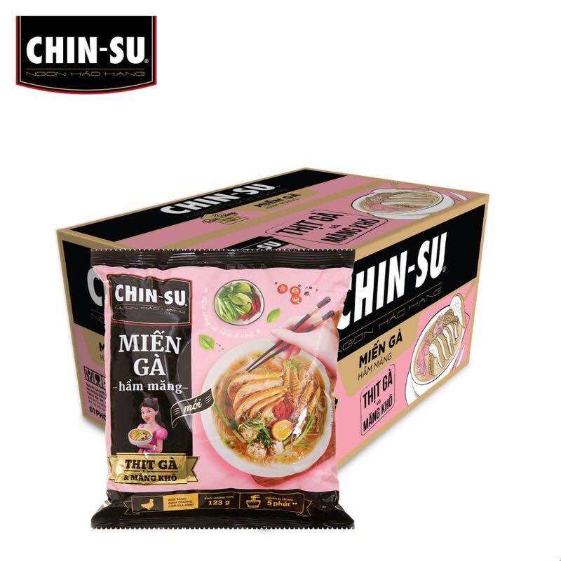 Miến Story Chinsu Miến Gà Lá Chanh 149G (Có thịt & Măng khô)
