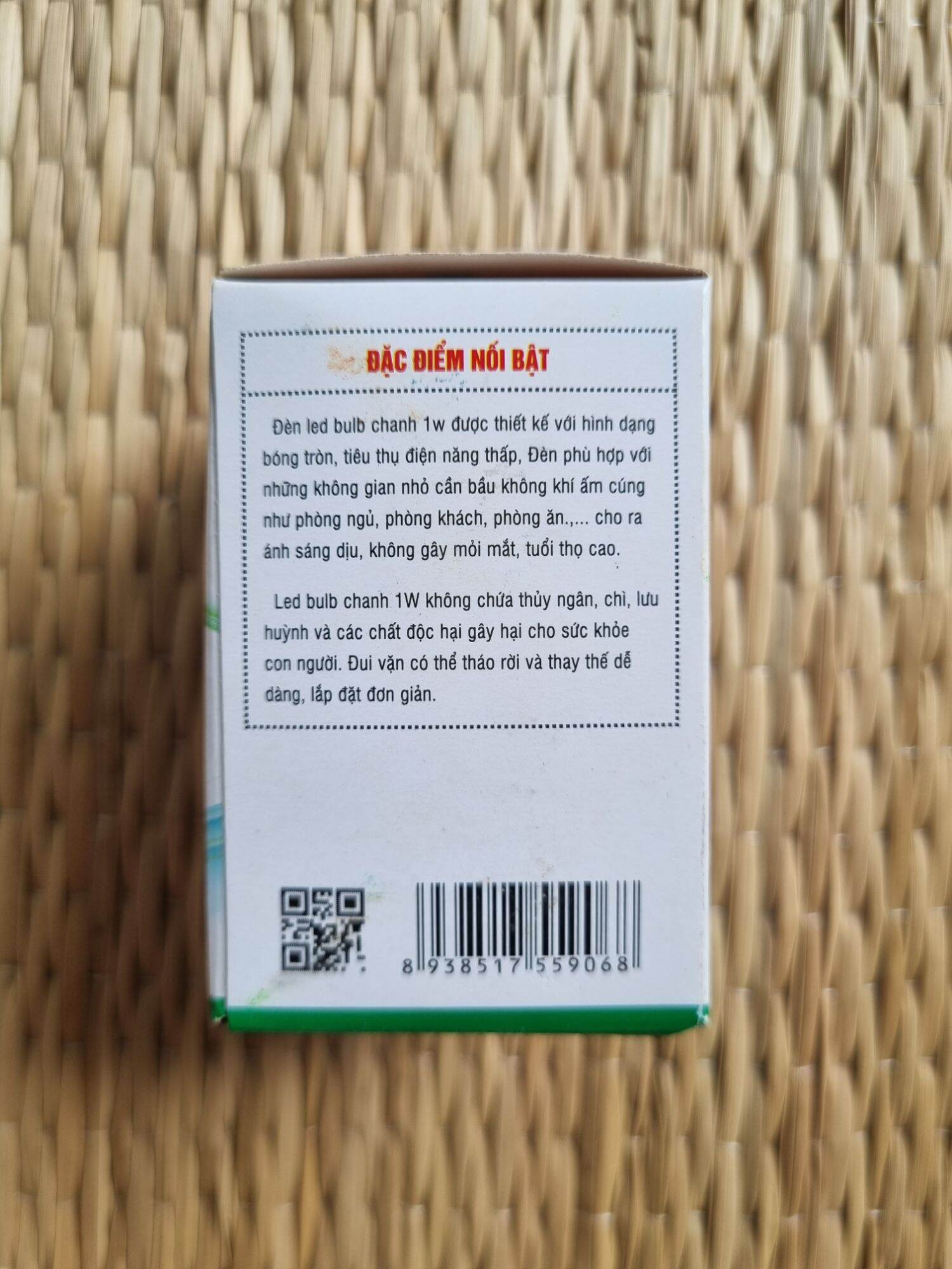 Bóng đèn LED bulb chanh tròn màu trang trí SANOMAX 1W E27 (Bảo hành chính hãng)