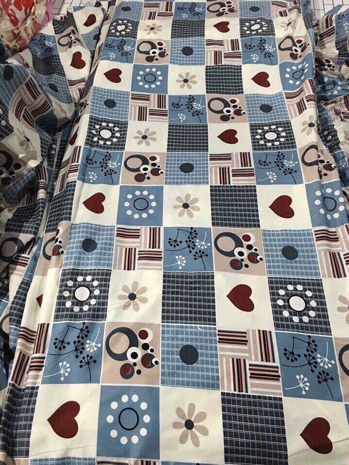 VẢI THÔ COTTON _ HÀNG LOẠI 1.CHUYÊN DÙNG MAY DRAP ÁO GỐI. KHỔ TO 2M4