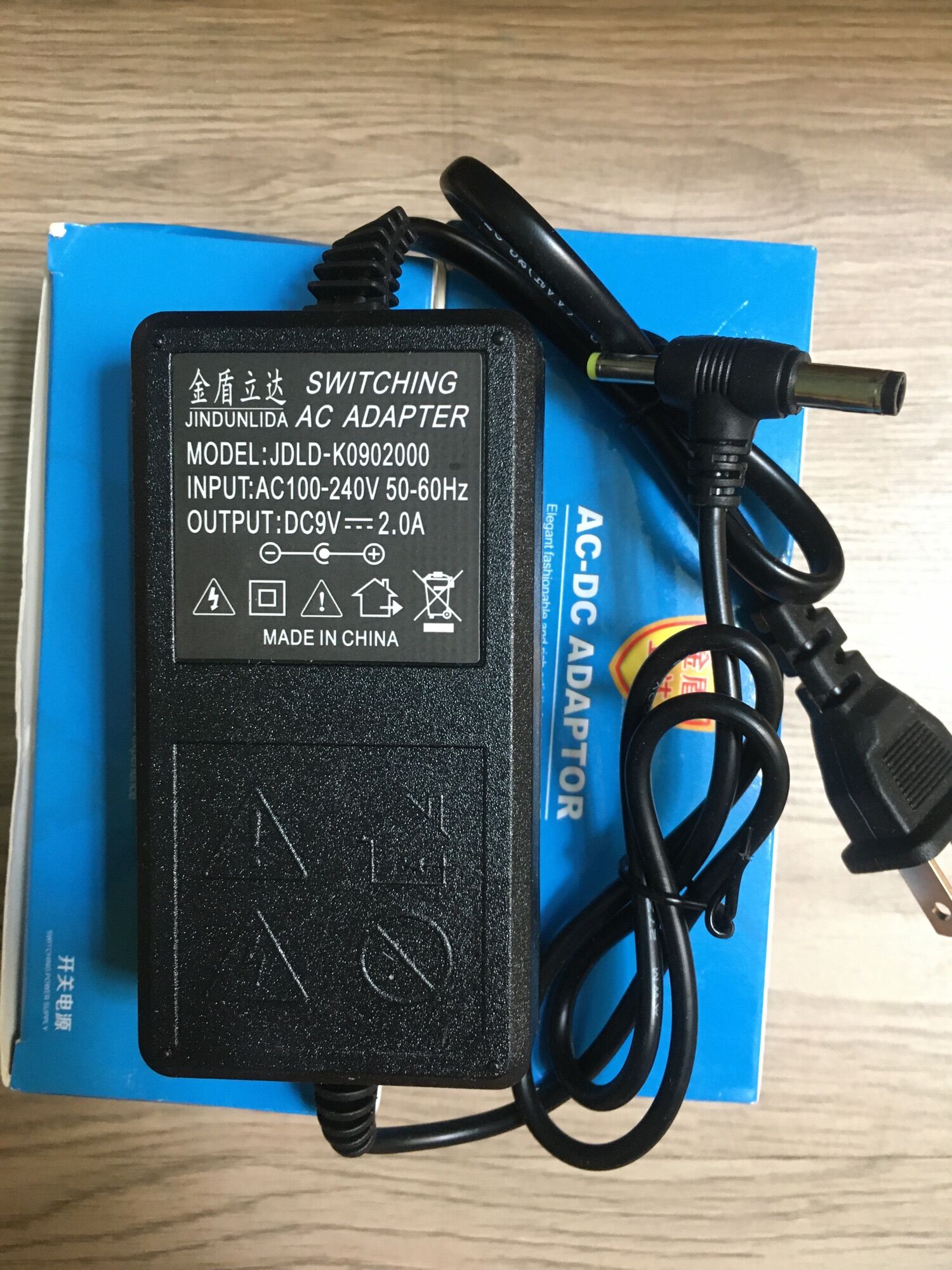 [HCM]Nguồn sạc loa kéo 9V-2A