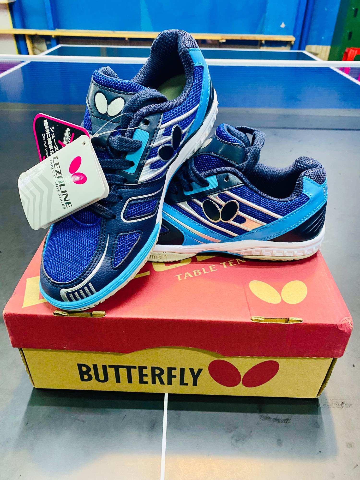 Giày bóng bàn butterfly lezoline mach navy/blue
