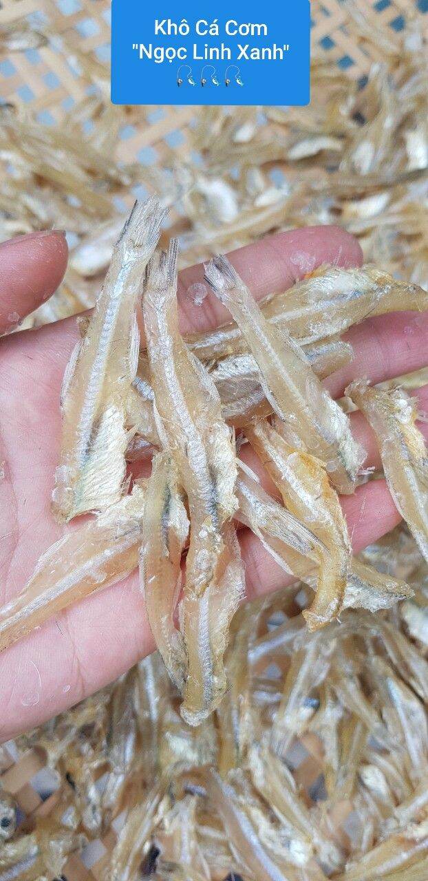 CÁ CƠM KHÔ Trắng LOẠI 1 BAO ĂN 1Kg/169K
